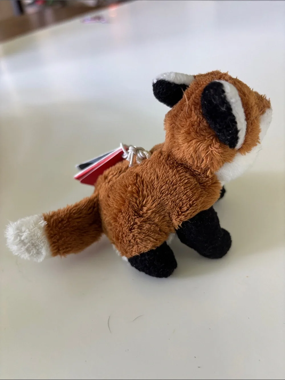 Trudi Brown Plush Fox Small Pet Toy Italy
